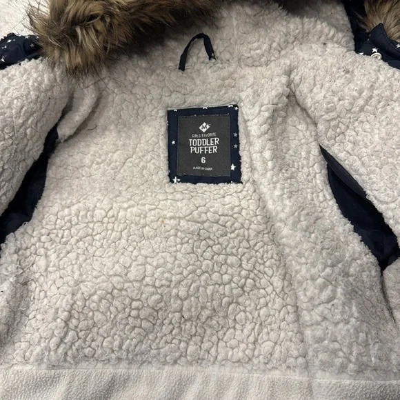 Kids Starry Night Puffer Jacket - Picture 10 of 11